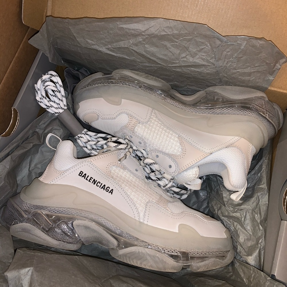 Balenciaga Triple S white